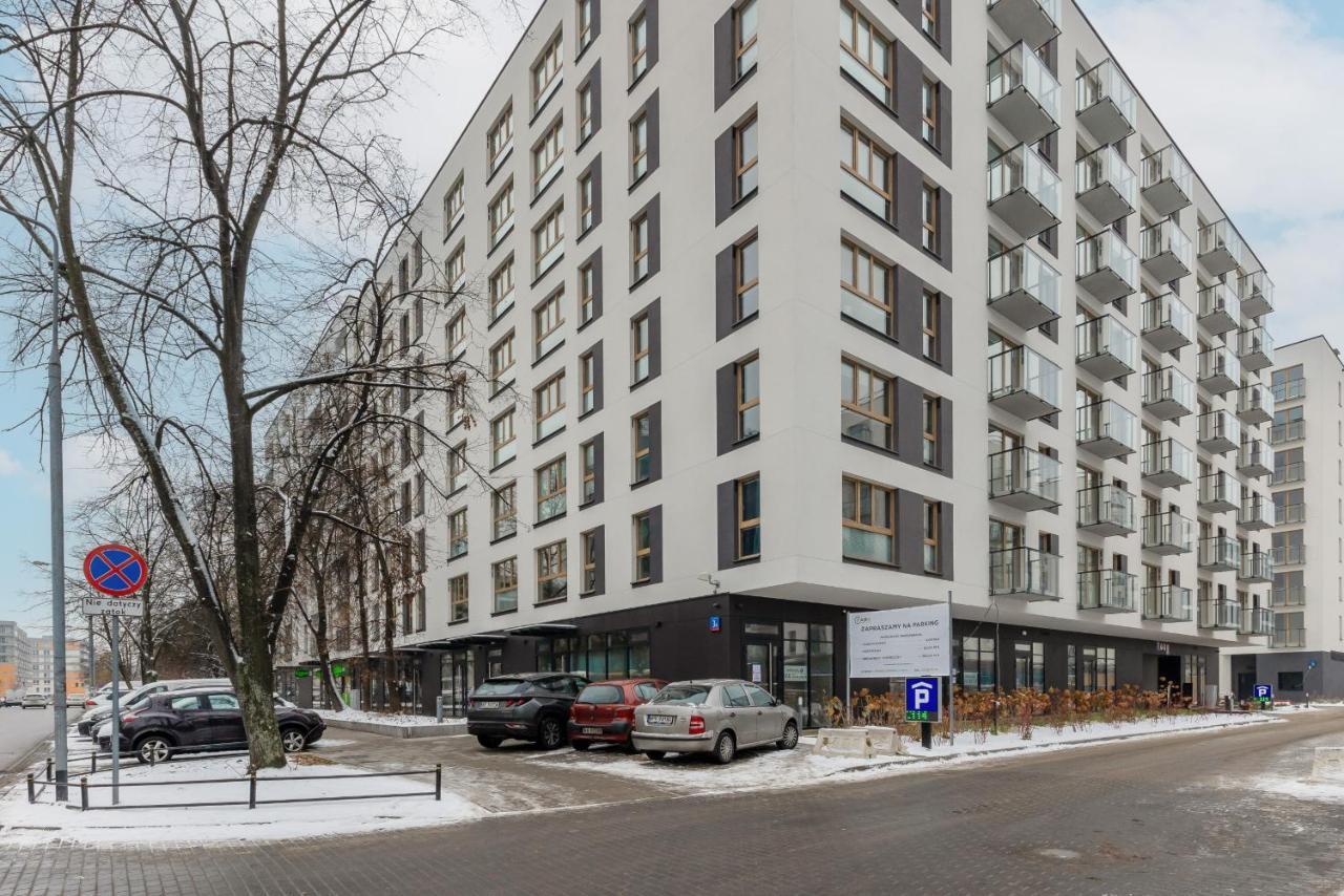 Aparthotel Mokotow Business Center By Noclegi Renters Warschau Exterior foto