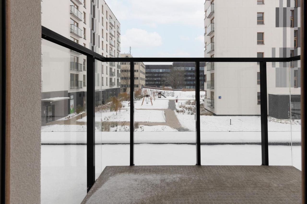 Aparthotel Mokotow Business Center By Noclegi Renters Warschau Exterior foto