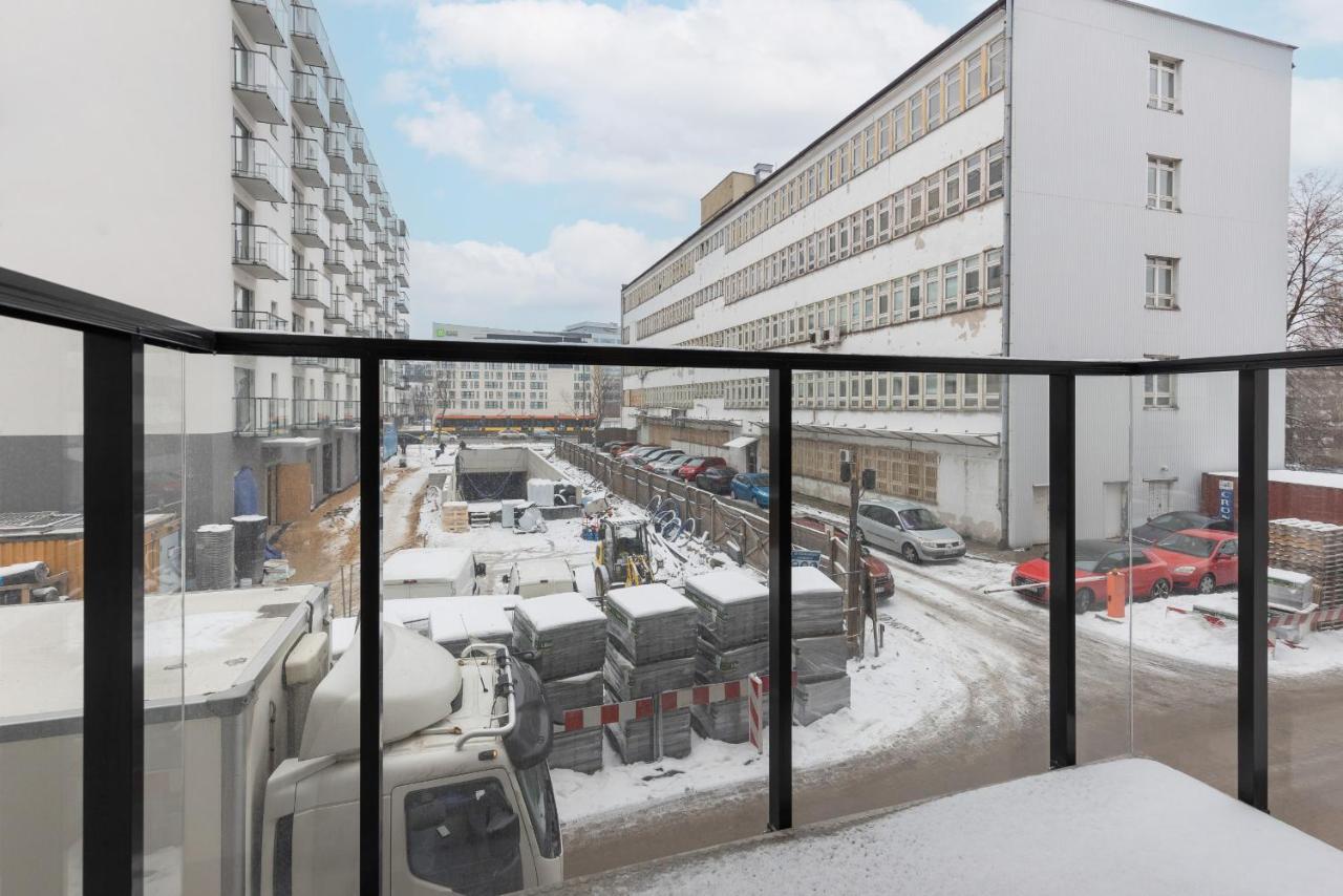 Aparthotel Mokotow Business Center By Noclegi Renters Warschau Exterior foto