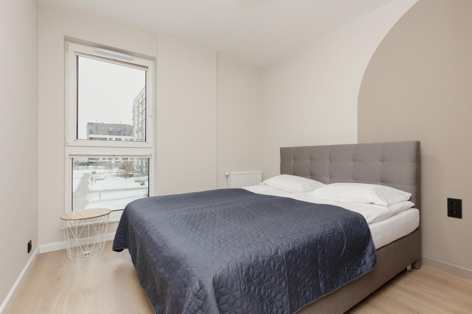 Aparthotel Mokotow Business Center By Noclegi Renters Warschau Exterior foto